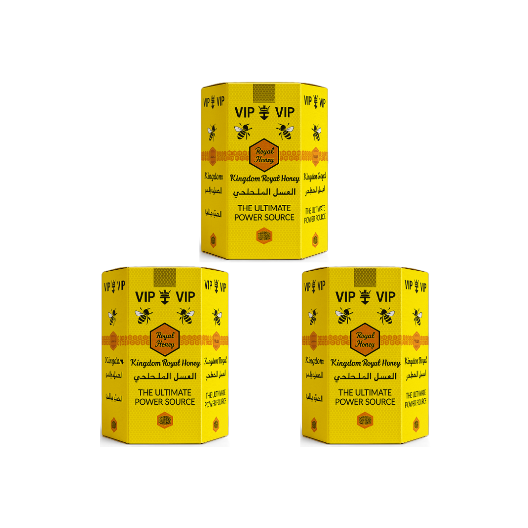 Kingdom Royal Honey 3 Cajas